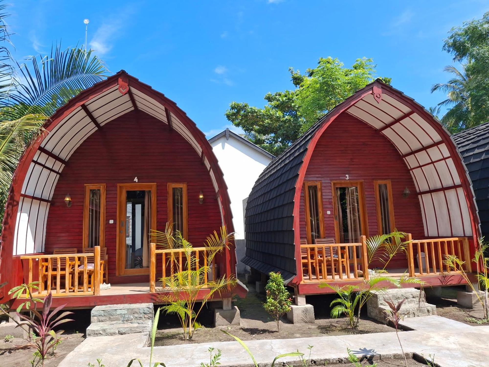 Masya Cottages ギリ・トラワンガン エクステリア 写真
